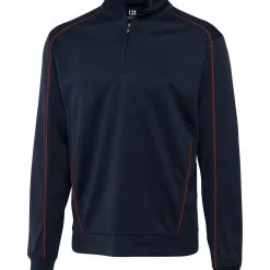 Cutter & Buck DryTec Edge Half Zip - Big & Tall -Brands Sales Store MCK08861 NCDR MANN HG 03793.1668792535