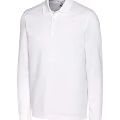 Cutter & Buck Advantage Long Sleeve Polo -Brands Sales Store MCK09322 WH MANN HG 26503.1638381417