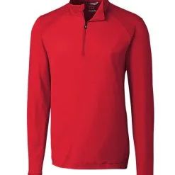Cutter & Buck Cutter And Buck Williams Half Zip Pullover -Brands Sales Store MCK09324 RD MANN HG 44575.1637087906
