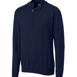 Cutter & Buck Douglas Half-Zip Mock -Brands Sales Store MCS07725 LYN MANN HG 73247.1649368917