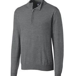 Cutter & Buck Douglas Half-Zip Mock -Brands Sales Store MCS07725 MDGH MANN HG 20623.1649368917