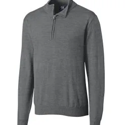 Cutter & Buck Long Sleeve Douglas Half Zip Mock - Big & Tall -Brands Sales Store MCS07725 MDGH MANN HG 81869.1668799148