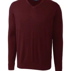 Cutter & Buck Lakemont V-Neck Sweater - Big & Tall -Brands Sales Store MCS07726 BRD MANN HG 00928.1668799367