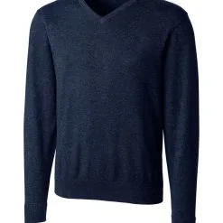 Cutter & Buck Lakemont V-Neck Sweater - Big & Tall -Brands Sales Store MCS07726 LYN MANN HG 33336.1668799367