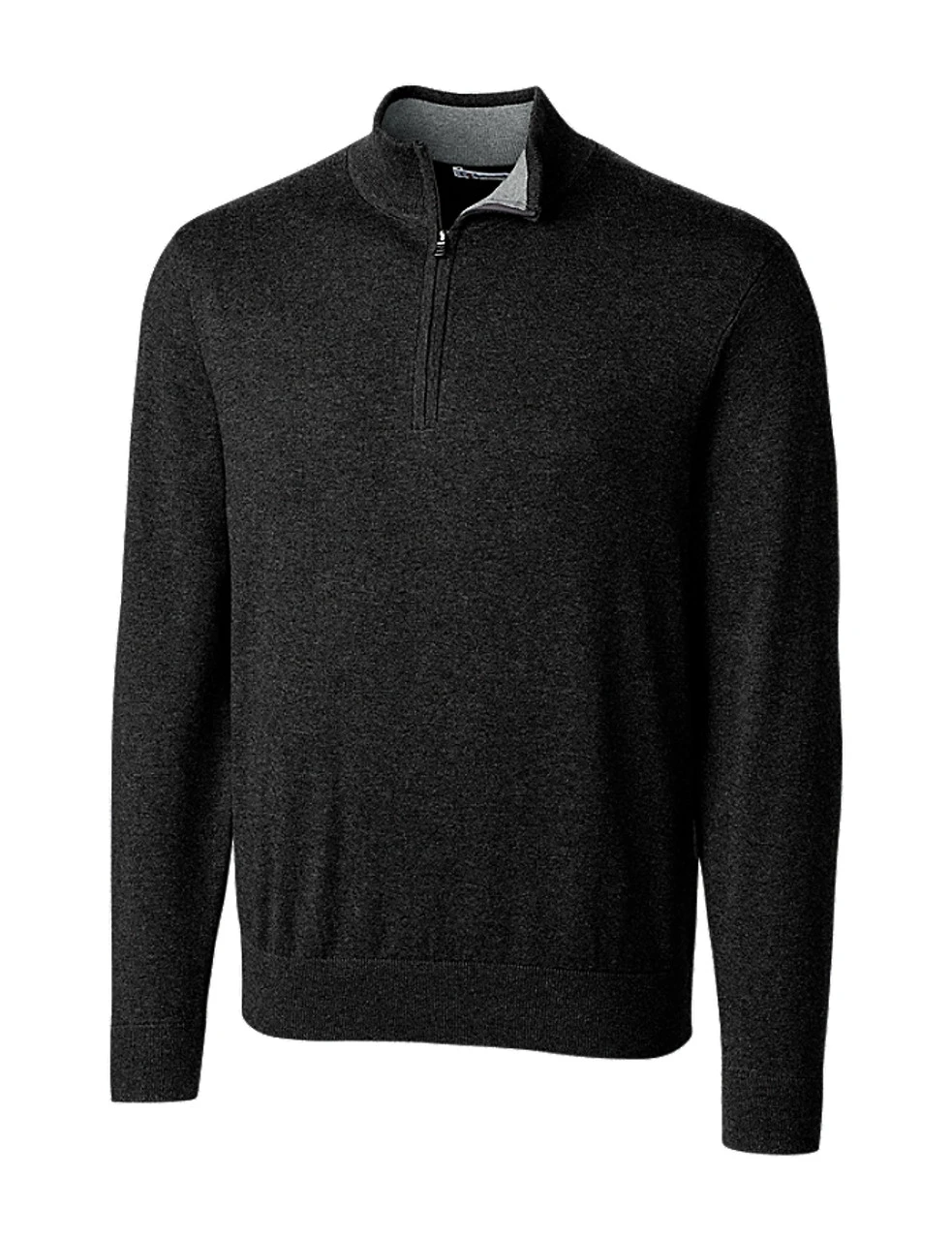 Cutter & Buck Lakemont Tri-Blend Quarter Zip Sweater 4 Cutter & Buck Lakemont Tri-Blend Quarter Zip Sweater - Image 2