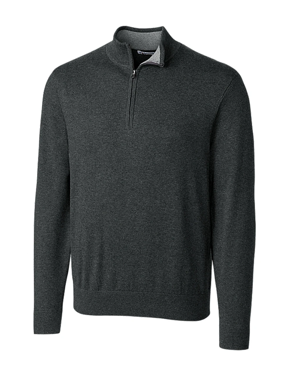 Cutter & Buck Lakemont Tri-Blend Quarter Zip Sweater 5 Cutter & Buck Lakemont Tri-Blend Quarter Zip Sweater - Image 3