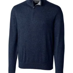 Cutter & Buck Lakemont Half Zip Sweater - Big & Tall -Brands Sales Store MCS07728 LYN MANN HG 36013.1668800064