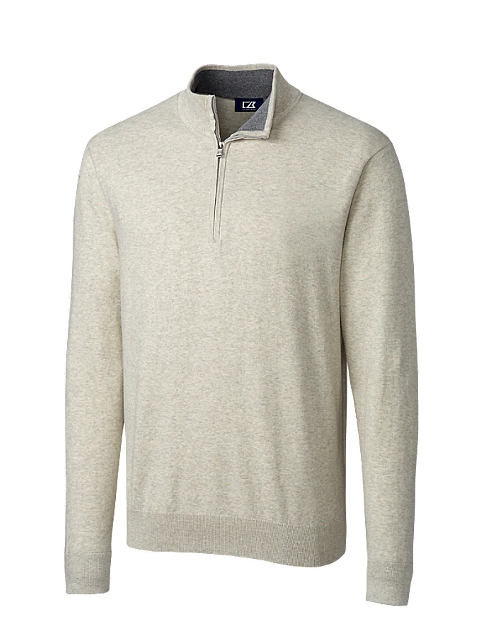 Cutter & Buck Lakemont Tri-Blend Quarter Zip Sweater 8 Cutter & Buck Lakemont Tri-Blend Quarter Zip Sweater - Image 6