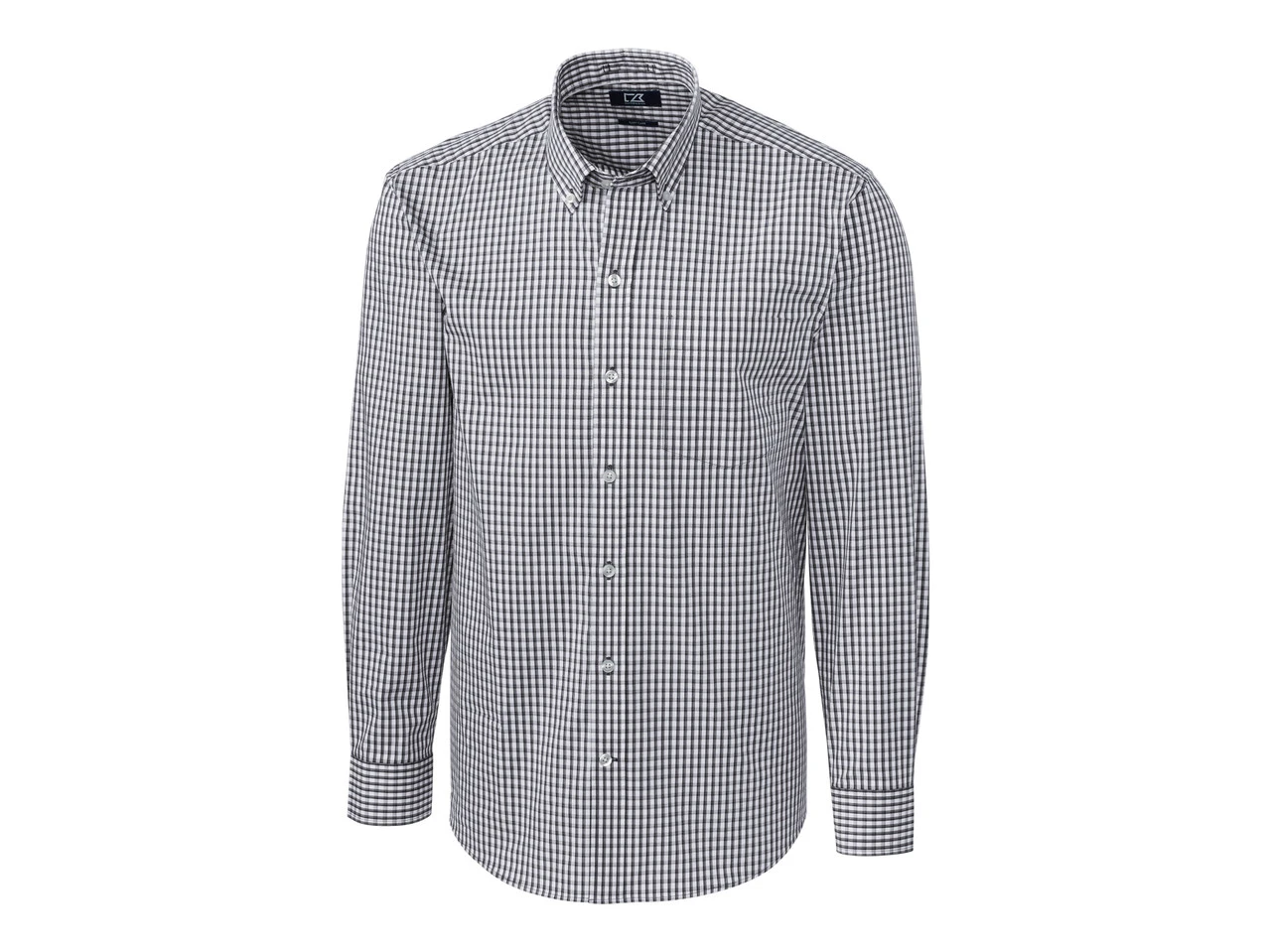 Cutter & Buck Long Sleeve Stretch Gingham - Big & Tall 4 Cutter & Buck Long Sleeve Stretch Gingham - Big & Tall - Image 2