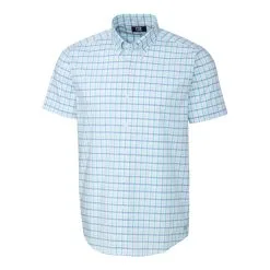 Cutter & Buck Soar Windowpane Plaid Shirt 9 Cutter & Buck Soar Windowpane Plaid Shirt -Brands Sales Store MCW00167 FRM MANN HG 72867.1669062185