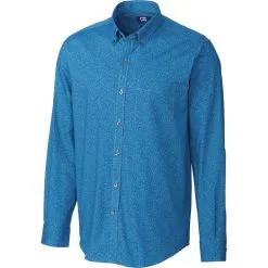 Cutter & Buck Strive Leaf Print Shirt -Brands Sales Store MCW00207 CMR MANN HG 81968.1669062126