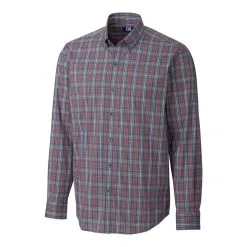 Cutter & Buck Soar Fine Plaid Shirt 8 Cutter & Buck Soar Fine Plaid Shirt -Brands Sales Store MCW00208 NOC MANN HG 84591.1669062372