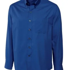 Cutter & Buck Long Sleeve Epic Easy Care Fine Twill - Big & Tall -Brands Sales Store MCW09180 FB MANN HG 54529.1668801886