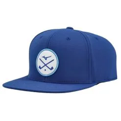 Mizuno Golf Mizuno Crossed Clubs Snapback Cap -Brands Sales Store Mizuno Crossed Clubs Snapback Cap Royal a 41582.1663094590