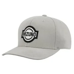 Mizuno Golf Mizuno Patch Snapback Cap -Brands Sales Store Mizuno Patch Snapback Cap Grey a 10781.1678384285