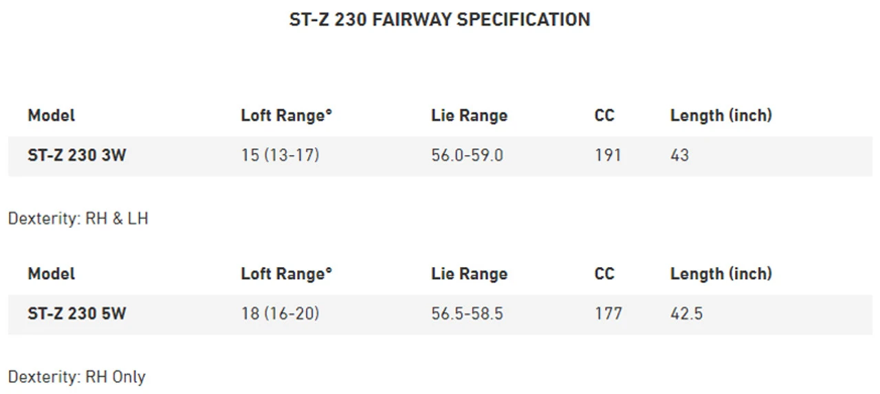 Mizuno Golf Mizuno ST-Z 230 Fairway Wood 6 Mizuno Golf Mizuno ST-Z 230 Fairway Wood - Image 4