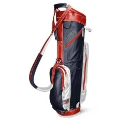 Sun Mountain Leather Cart Bag -Brands Sales Store NavyWHiteRed 19245.1621612874