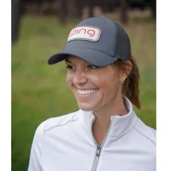 Ping Golf PING Ladies Trucker Cap -Brands Sales Store PING Ladies Trucker Cap Slate c 17680.1654793239