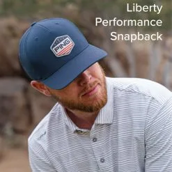 Ping Golf PING Liberty Performance Snapback Golf Cap 7 Ping Golf PING Liberty Performance Snapback Golf Cap -Brands Sales Store PING Liberty Collection Cap c 20429.1665166325