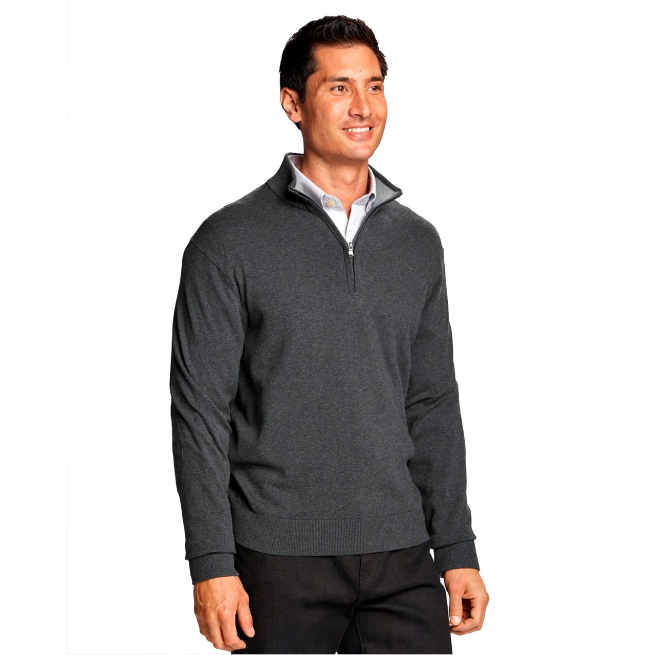Cutter & Buck Lakemont Tri-Blend Quarter Zip Sweater 3 Cutter & Buck Lakemont Tri-Blend Quarter Zip Sweater