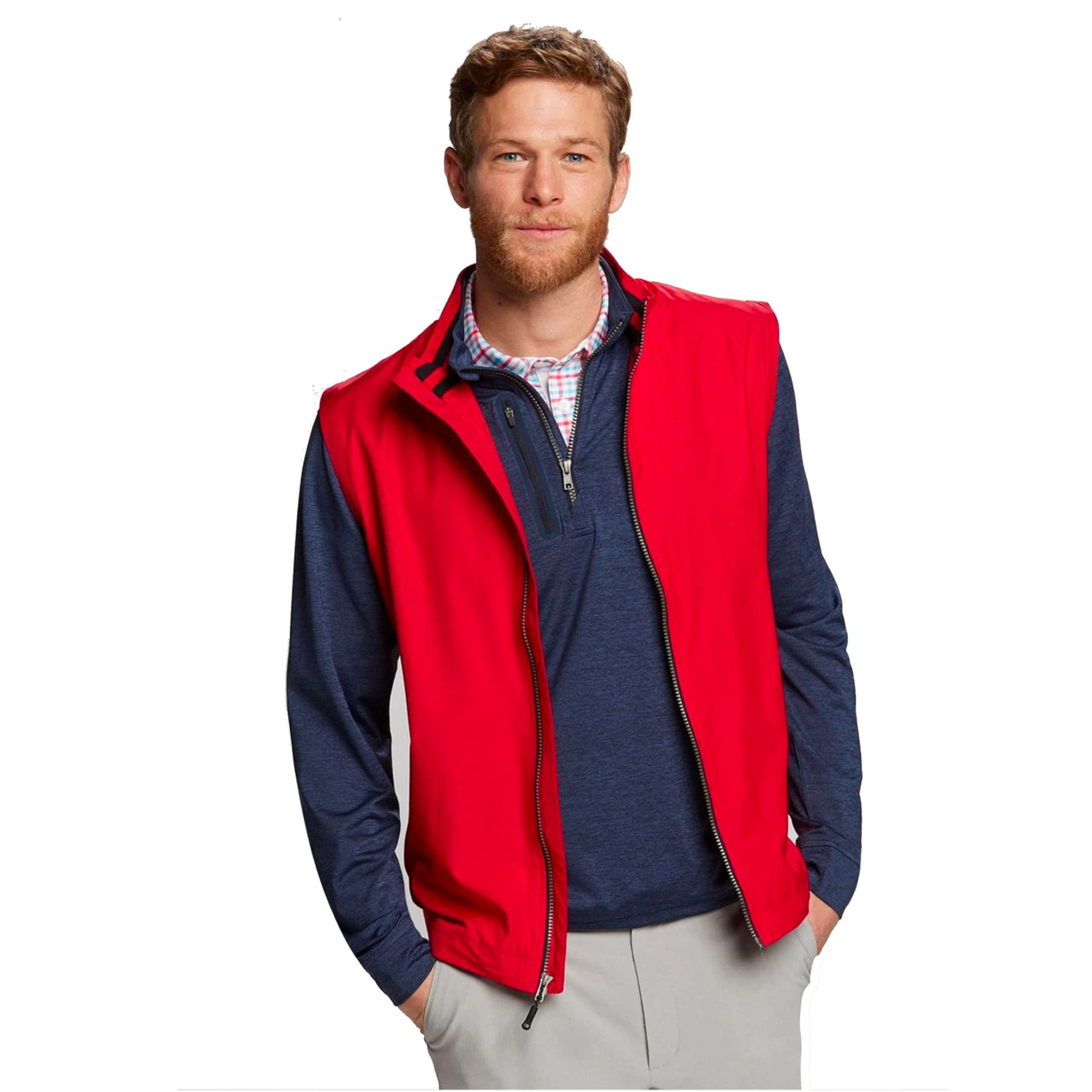 Cutter & Buck Men's Nine Iron Full Zip Vest 3 Cutter & Buck Men's Nine Iron Full Zip Vest