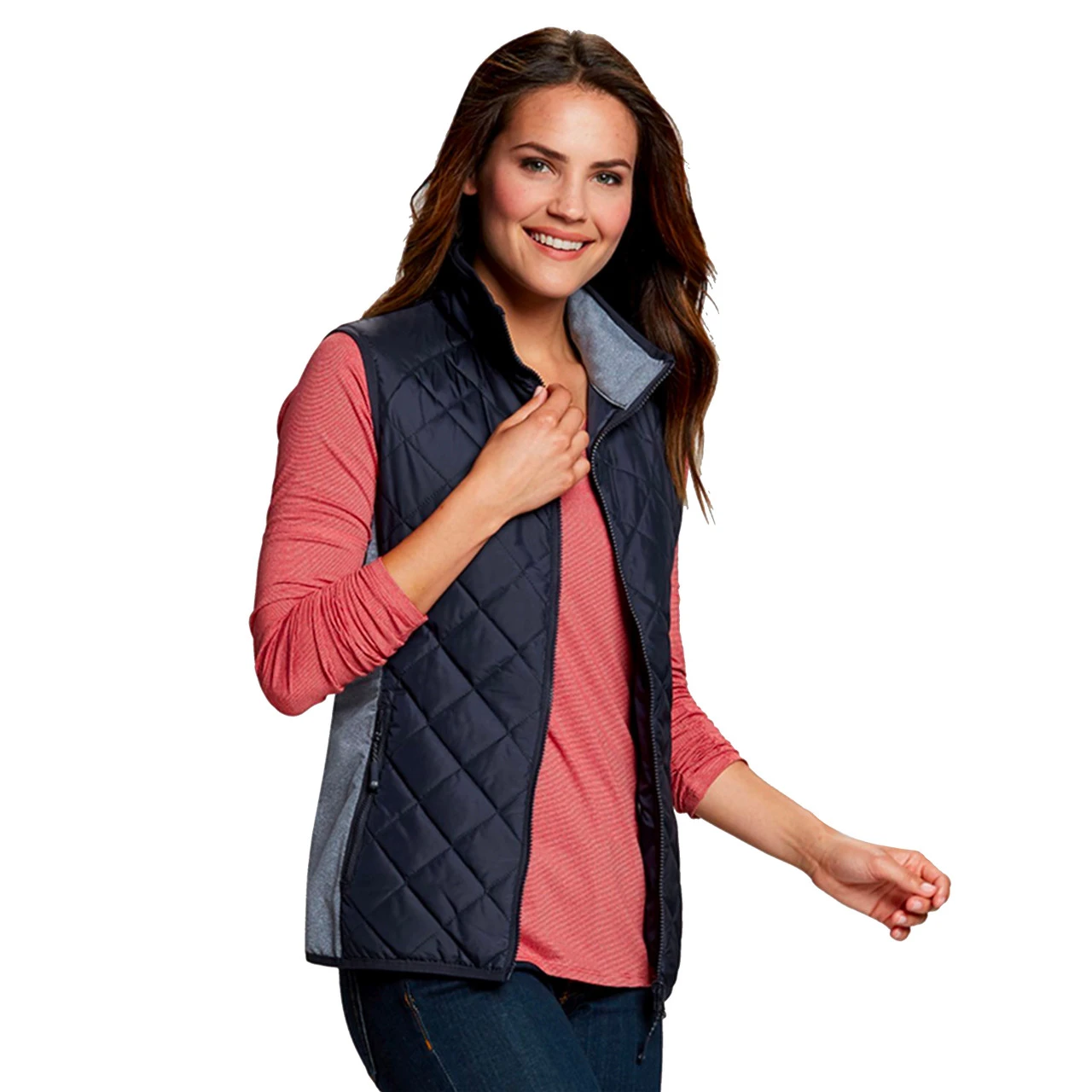 Cutter & Buck Ladies Lightweight Sandpoint Quilted Vest 3 Cutter & Buck Ladies Lightweight Sandpoint Quilted Vest