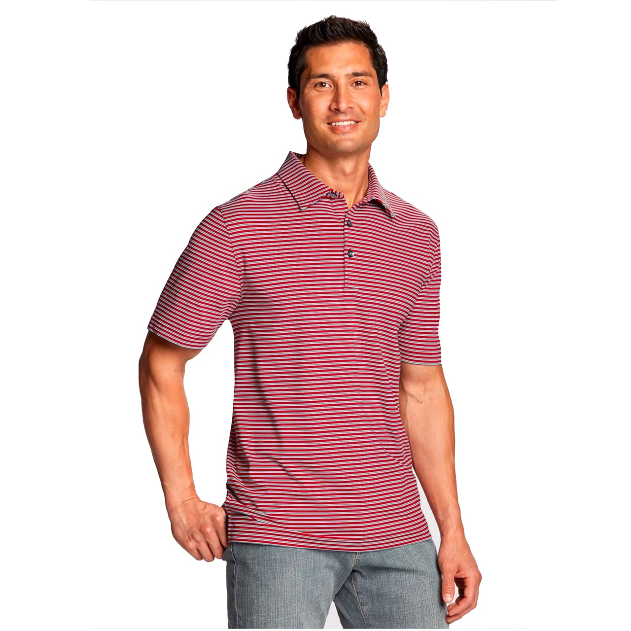 Cutter & Buck Cutter And Buck Division Stripe Polo 3 Cutter & Buck Cutter And Buck Division Stripe Polo
