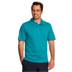 Cutter & Buck Cascade Melange Stripe Polo