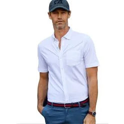 Cutter & Buck Reach Oxford Short-Sleeve Shirt