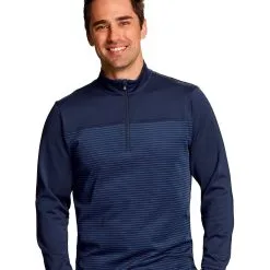 Cutter & Buck Traverse Stripe Half Zip