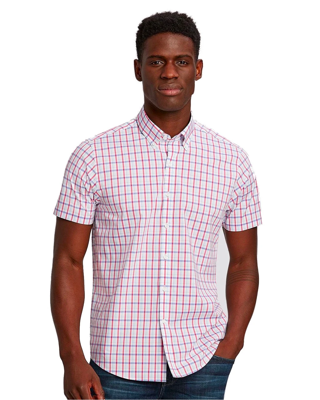 Cutter & Buck Soar Windowpane Plaid Shirt 3 Cutter & Buck Soar Windowpane Plaid Shirt