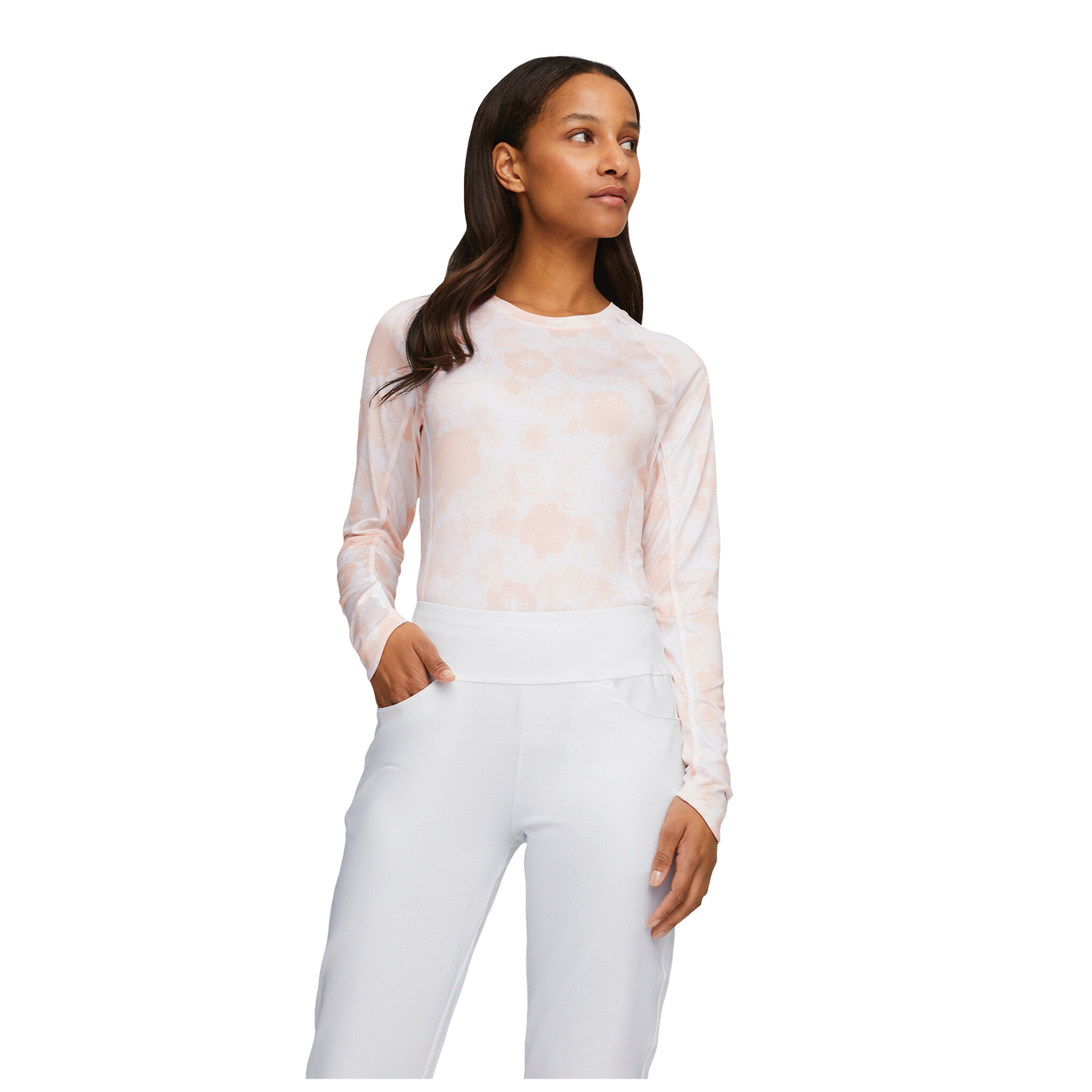 PUMA Golf Puma Womens You-V Lillypad Crew 9 PUMA Golf Puma Womens You-V Lillypad Crew - Image 7