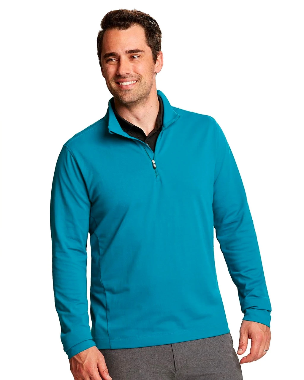 Cutter & Buck Advantage Mock Half-Zip 3 Cutter & Buck Advantage Mock Half-Zip