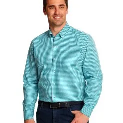 Cutter & Buck Stretch Gingham Shirt