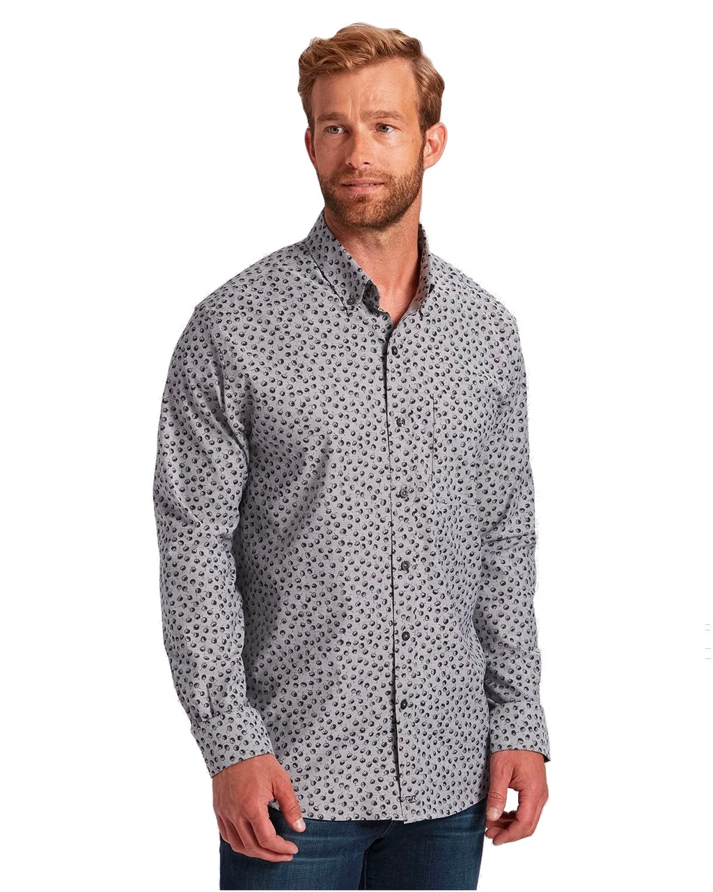 Cutter & Buck Anchor Tossed Print Shirt 3 Cutter & Buck Anchor Tossed Print Shirt