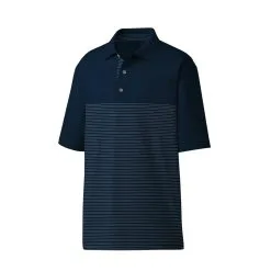 FootJoy Golf FootJoy ProDry Lisle Engineered Pinstripe Knit Collar Polo -Brands Sales Store fj 27989 80949.1675977628
