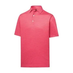 FootJoy Golf FootJoy Lisle Feeder Stripe Self Collar Polo -Brands Sales Store fj 28104 07555.1675972290